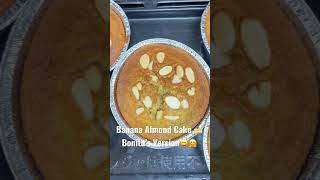 Banana Almond Cake Bonita’s Version🤗