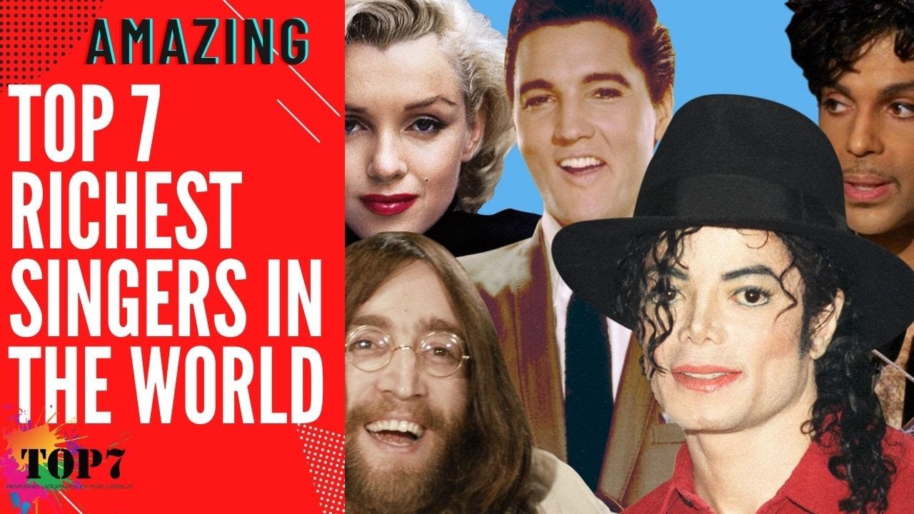 Top 7 Richest Singers In The World| RICHEST Musicians In The World ...