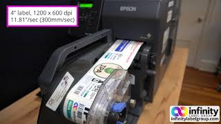 IPSi Fast Facts - Epson C7500 Series: Print Speed Demonstration (4K)