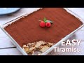 30 mins EASY& DELICIOUS Tiramisu Recipe❗ 30分钟超简单配方提拉米苏 💯 Lisa's Kitchen