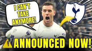 JUST CONFIRMED! IT'S HAPPENING! THERE'S NO WAY TO CONTINUE! TOTTENHAM LATEST NEWS! SPURS LATEST NEWS