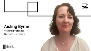 Meet Aisling Byrne, Associate Faculty at Nexford University who teaches HR and business leadership