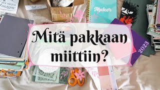 Mitä pakkaan miittiin?