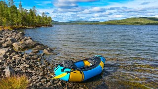 Finland 2022-09-10+11: Packrafting Hammastunturi Wilderness Area