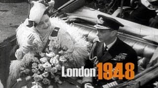 London 1948 - the famous sights - city roundtrip