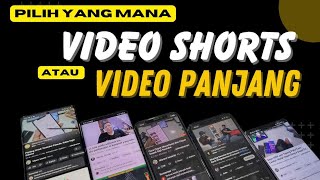 PERBEDAAN Gaji VIDEO SHORTS dan VIDEO PANJANG