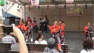 さいキョーよさこい2012 前夜祭　彩喜流(一回目）