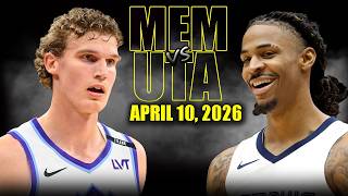 Memphis Grizzlies vs Utah Jazz Full Game Highlights – April 10, 2026 | NBA Season