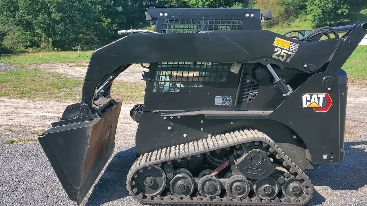 2003 Caterpillar 257 Compact Tracked Skid Steer Loader BLACKOUT EDITION ...