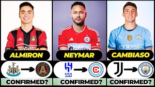 🚨 ALL LATEST CONFIRMED TRANSFER AND RUMOURS WINTER 2025, 🔥 Neymar, Almiron, Cambiaso✅️