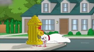 Family Guy Peter breaks Brian's teeth