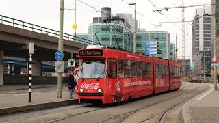 HTM 3010 Coca Cola Kersttram @ Den Haag (NL) 19-12-2015