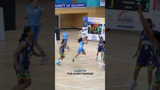 Naomi Lakhanpal | Hemangnee Gamit | Gujarat 74th Senior National #basketball