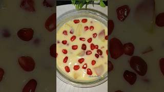 Fruit custard #fruit #fruitcustard #sweet #cooking #recipe #food #foodie #snacks #trending #shorts