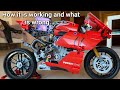 What is wrong and how to fix the lego technic ducati panigale v4