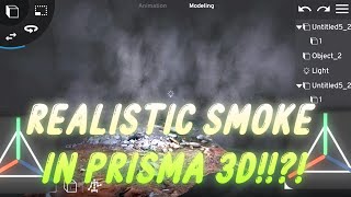 How to make Realistic Smoke/Fog in PRISMA 3D v2.0