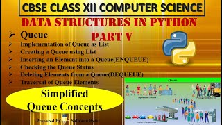 Queue in Python | Data Structures in Python (Part 5) | CBSE Class 12 Computer Science