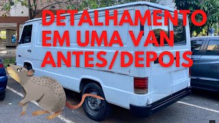 [VEÍCULOS] ♠️🚐 Detalhamento Mercedes Benz MB 180D [COM ANTES E DEPOIS]