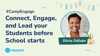 Connect, engage, and lead your students before school starts