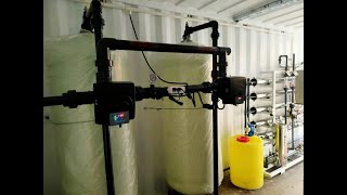 Containerized reverse osmosis | ro system | containerised water treatment systems | ro device 120m3D