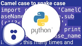 Elegant Python function to convert CamelCase to snake_case?
