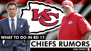 Kansas City Chiefs Draft Rumors: Will The Chiefs Draft A WR Or OT In Round 1 Of The 2024 NFL Draft?