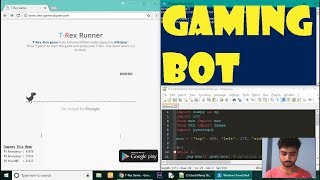 How to make gaming bot using python||Google Dinosaur game||