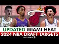 UPDATED Miami Heat NBA Draft Targets Ft. Devin Carter, Ron Holland & Zach Edey