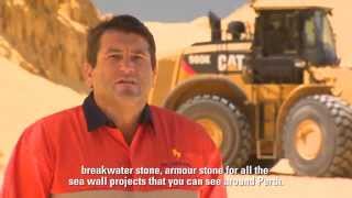 W.A. Limestone on the Cat® 980K Wheel Loader