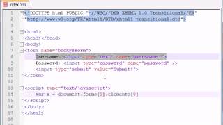 ▶ ‪Beginner JavaScript Tutorial 39 Accessing Form Elements‬‏ YouTube 360p