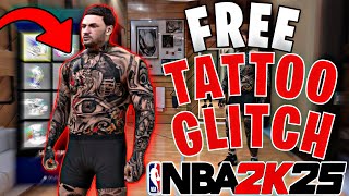 *NEW* NBA 2K25 FREE TATTOO GLITCH AFTER PATCH! HOW TO GET UNLIMITED FREE TATTOOS IN 2K25!