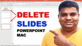How to Delete Slide in Powerpoint [ MAC ]