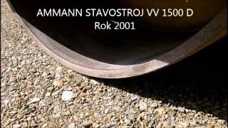 Walec AMMANN STAVOSTROJ VV 1500 D rok 2001 wibracje