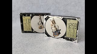 Easy DIY HDD Digital Clock 簡單自做硬碟數位時鐘