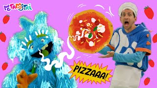 🍕❄️OH NO, FANTO È UNA STATUA DI GHIACCIO! 🥶🍕FACCIAMO LA PIZZA INSIEME PER SVEGLIARLO