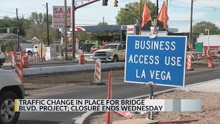 Traffic change in place for Bridge Blvd. project