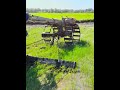 Mini farm tractor plowing in mud (630) #shorts