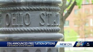 Ohio State University announces free tuition programs for in-state students