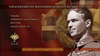 Mannerheimin-ristin ritarit nro 61-80