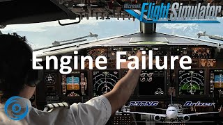 PMDG 737-700 Engine Failure after takeoff in Innsbruck | Real 737 Pilot and Air Traffic Controller