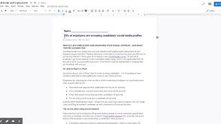 Annotating Using Google Docs