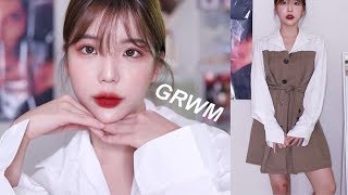 Eng 가을맞이🍁메이크업 겟레디윗미(근황\u0026추측답변) Autumn makeup  - [쩡유]