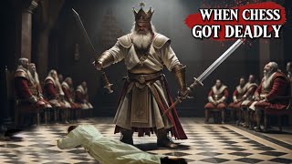 Why did king cut off the head of chess inventor?