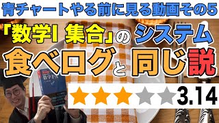 【青チャートやる前に5】集合は食べログと思えば楽勝！【灘東大の受験数学】