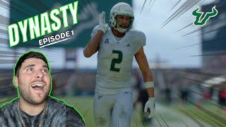 Rebuilding USF in College Football 25 Dynasty - Episode 1