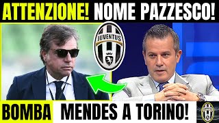 TUTTO VERO! MENDES E GIUNTOLI CI PROVANO! ARRIVO PAZZESCO A TORINO! JUVE NEWS