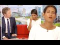 ‘Be quiet!’ Naga Munchetty hits back as Charlie Stayt scolds star for ‘bringing tone down'