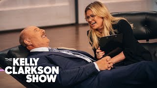 Watch Kelly Give Dr. Phil Her Hair Extensions