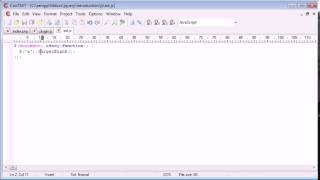 jQuery Tutorial 120 Creating a basic plugin