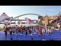 4k 総踊り②「アスハクル」　踊らんかい 岸和田よさこいbayside 2024 後方